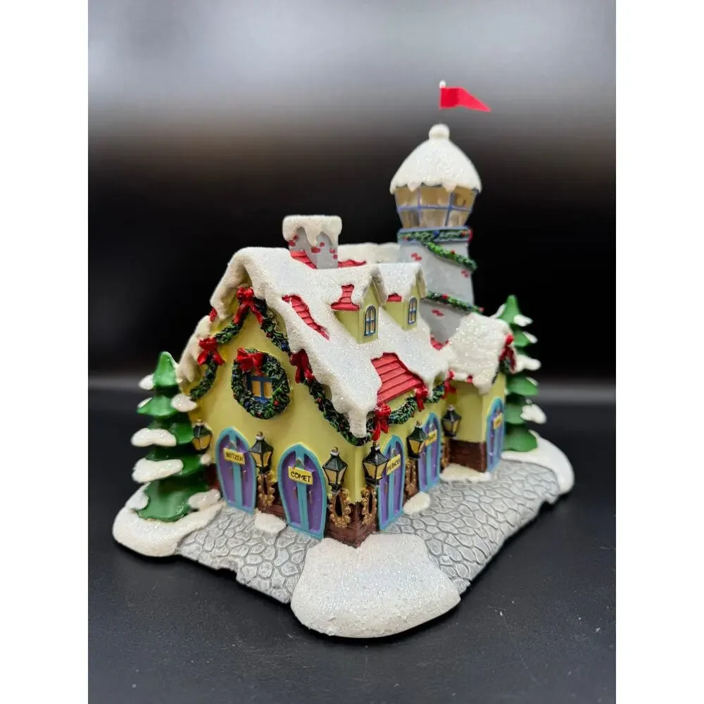 Hawthorne Village, Rudolph's Christmas Town Village, Watch Tower & Reindeer Barn